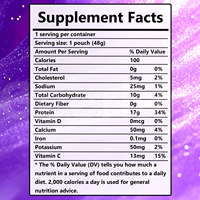Gommes protéinées au saveur personnalisée avec vitamines, sans sucre, riches en protéines, complément nutritionnel essentiel pour le sport et la récupération