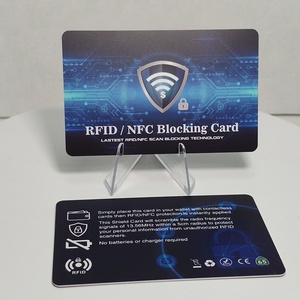 Tarjeta de Bloqueo RFID CR80, Protector de Tarjetas de Crédito con Capa de Protección NFC - Product Image 3