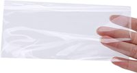 Nouvelle collection 2024 – Étui de rangement en PVC moderne et transparent pour billets de banque, imprimé sérigraphié, personnalisable, résistant à l'eau – Vente en gros