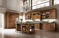 Kabinet Dapur Kustom Stainless Steel Premium American Shaker untuk Apartemen, ODM OEM, MOQ Kecil, Rantai Pasokan Terlihat (126)