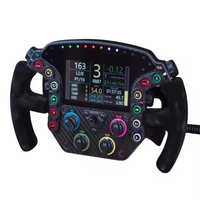 Volant en fibre de carbone 3k forgé sur mesure à haute température pour volant de voiture de course pour poignée de jeu