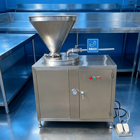 Nouvelle Machine Commerciale Électrique de Remplissage et de Liage de Saucisses Sous Vide en Acier Inoxydable 304 avec Dosage Quantitatif de Viande