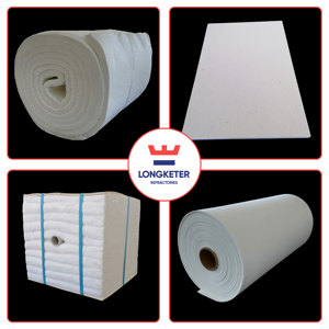 Manta de fibra cerámica 1260 resistente a altas temperaturas 128Kg/m3 - Product Image 5