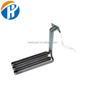 Calentador Eléctrico de Tubo Plano Cuadrado, Elemento Calefactor Tubular para Freidoras, para Restaurantes de Comida Rápida - Product Image 5