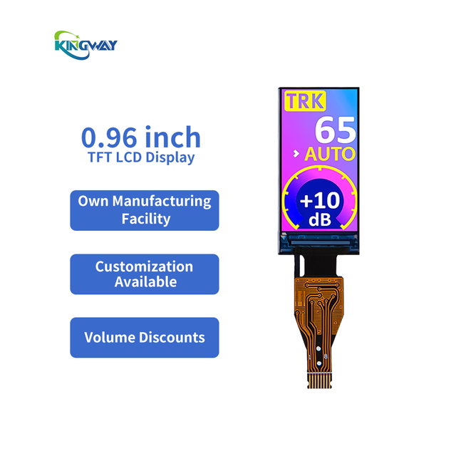0.96'' 0.96inch 4 Line Spi Ips Tft Lcd Display Module St7735s Touch Panel Optional with 80*160 Screen