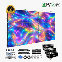 Layar LED Video Wall IP65 untuk Iklan Luar Ruangan, Panggung, dan Konser, Ukuran 4m X 3m, Sewa, P10, Sambungan Tanpa Celah
