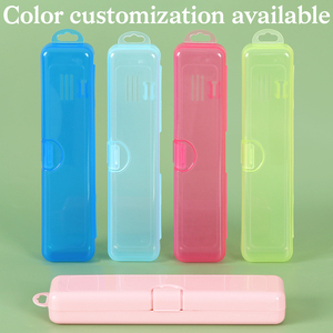 SUNSHING Wholesale <b>Toothbrush</b> Set Travel Case Toothpaste Containers Plastic Pencil Boxes <b>Toothbrush</b> and Toothpaste Storage Box - Product Image 5