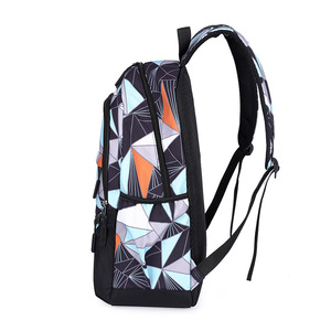 College Student Blue New Fashion Girls Flower School <b>Bag</b> Manufacturer in China - Product Image 3