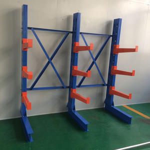 Supports de stockage Acier Métal Entrepôts Garages Supports de stockage Option simple double face Rayonnage à palettes Rayonnage en porte-à-faux - Product Image 5