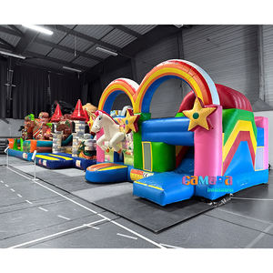 Kommerzielles neues Design Space und Rocket Bouncer mit Slide Obstacle Bouncer Jumper Jumping Castle Bounce House Slide Combo - Product Image 4