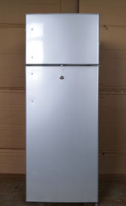 Réfrigérateur portable à double <span class=keywords><strong>porte</strong></span> pour la cuisine, congélateur supérieur, 12 V CC solaire, 218 <span class=keywords><strong>litres</strong></span> - Product Image 4