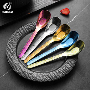 ช้อนไทเทเนียมบริสุทธิ์ช้อนสำหรับเด็ก yuanbao ที่ใช้ในครัวเรือนใช้ค้อนทุบ - Product Image 2