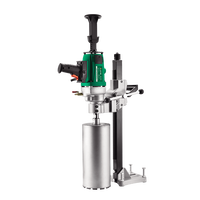 Machine de forage au diamant à noyau diamanté avec embrayage de sécurité, béton lourd, diamètre 168 mm, avec support