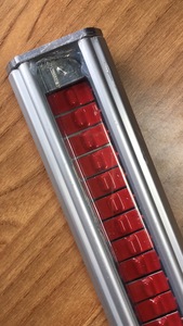 Sensor de Nivel de Agua Magnético de Acero Inoxidable SUS 304 de Alta Temperatura con Perfil de Rodillo y Escala de Visualización de 10mm - Product Image 3
