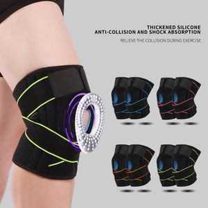 KS-908 ayarlanabilir açık Patella diz desteği sıkıştırma manşonu ayarlanabilir kayış ile dizlik <span class=keywords><strong>4</strong></span> yan stabilizatörler - Product Image 4