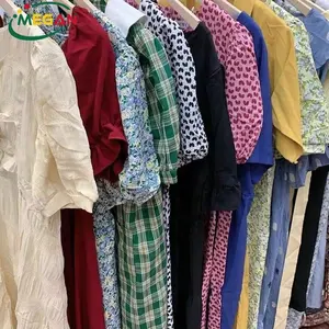 Megan Thrift closeout Overstock Afrika Bales ukuran bebas gadis wanita digunakan gaun pakaian