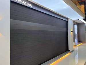 Puerta enrollable de rejilla de aluminio de diseño moderno de alta calidad Goldway para puerta de garaje seccional impermeable con acabado de garaje para Parque - Product Image 6