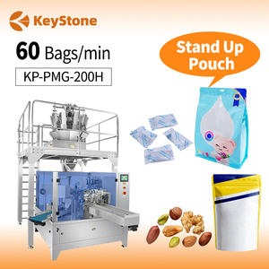 Máquina Automática para Empacar Bolsas Preformadas Doypack con Cierre, para Polvo y Granulados - Product Image 1