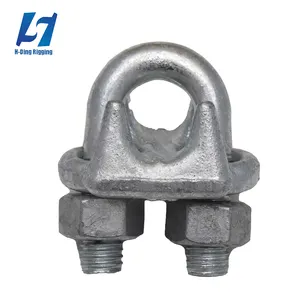 Wholesale China selling high quality rigging hardware products lifting US drop forged connecting DIN malleable wire rope clips