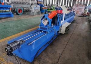 Machine de formage de rouleaux <span class=keywords><strong>Omega</strong></span> de quille en acier entièrement automatique de calibre léger Cloison sèche Profil en C Grille en forme de U Roulement à engrenages PLC - Product Image 5