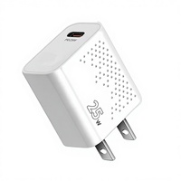 Cargador Rápido PD Tipo-C de 25W con Enchufes EU/US para Laptop, Teléfono Móvil, Auriculares y Reloj Inteligente, Adaptador Universal de 5V/3A
