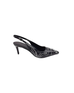Venta de fábrica, logotipo personalizado, vestido negro, bombas para mujer, larga vida útil, vendedor caliente - Product Image 5