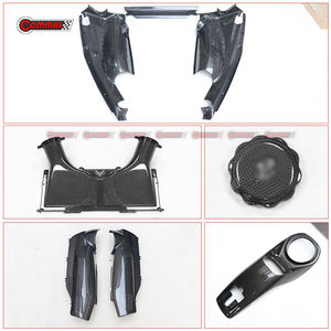 Accesorios para Auto: Panel de Cubierta del Compartimento del Motor en Fibra de Carbono Seca, Kits Interiores para Ferrari 488 Spider - Product Image 5