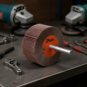 Disco Abrasivo de Tela Ttake de 25x15 mm con Vástago de 6 mm para Pulir - Product Image 3