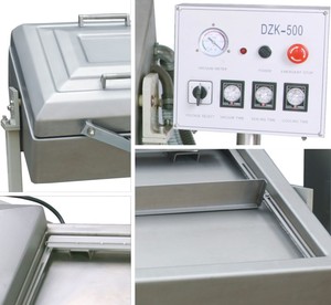 DZK-500/S Hualian Double Chamber Máy Đóng Gói Chân Không Nhựa Tự Động 55X500X180 220V/110V Điện Hàng Hóa Cung Cấp 600 - Product Image 2