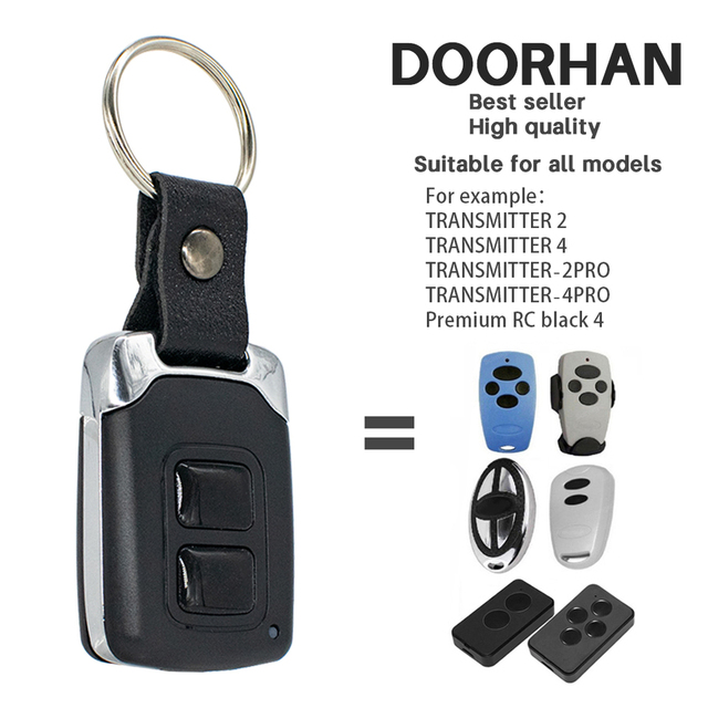 For DOORHAN 433MHz Garage Remote Control Gate DOORHAN TRANSMITTER 2PRO 4PRO DOORHAN Keychain for Barrier Keyfob 433.92MHz