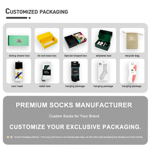 Calcetines de equipo personalizados de alta calidad Calcetines de marca con logotipo para la temporada de otoño - Product Image 5