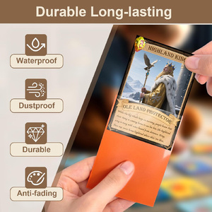 GUARDIAN Perfect Shuffling Sturdy Card Protectors Sleeves Matte Back Finish 66x91mm Standard MTG Pokemoned Card Sleeves - Product Image 3