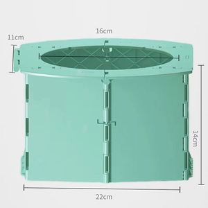 Portable Outdoor Folding Toilet for Kids Children Training Chair Small Foldable Mobile Toilets for Camping Travel Plastic - Product Image 6