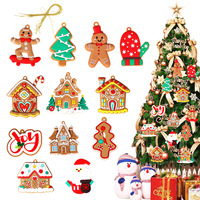 Décorations de maison en pain d'épice-Parfait pour les décorations de sapin de Noël et les favoris des fêtes de fin d'année