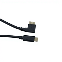 Câble COMTON de charge rapide USB3.1 Type C/M vers USB3.0 Micro B/M, câble de données en cuivre pur PVC pour disque dur