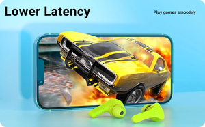 หูฟังไร้สาย Crystal Air31 TWS รุ่น<span class=keywords><strong>โปร</strong></span> พร้อ<span class=keywords><strong>ม</strong></span>ระบบตัดเสียงรบกวน ENC  แบบใส  พร้อ<span class=keywords><strong>ม</strong></span>เคสใส - Product Image 4