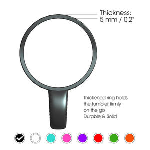 Nouveau porte-gobelet américain pour tasse de 20 oz/30 oz, isolé sous vide, sans BPA, en matériau PP, pour voiture, bière - Product Image 4