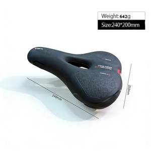 <span class=keywords><strong>Selle</strong></span> <span class=keywords><strong>de</strong></span> <span class=keywords><strong>vélo</strong></span> <span class=keywords><strong>large</strong></span> en mousse PU souple, <span class=keywords><strong>selle</strong></span> <span class=keywords><strong>de</strong></span> <span class=keywords><strong>vélo</strong></span> <span class=keywords><strong>de</strong></span> montagne avec absorption des chocs, <span class=keywords><strong>selle</strong></span> <span class=keywords><strong>de</strong></span> <span class=keywords><strong>vélo</strong></span> <span class=keywords><strong>de</strong></span> route avec bande réfléchissante - Product Image 4