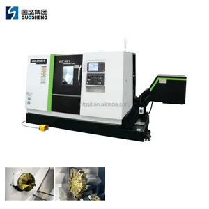 Máquina de torno de torneado automático CNC de fácil operación iHT521 a la venta en China