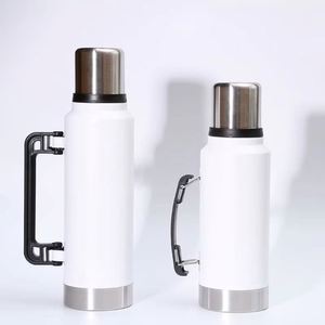 Large <b>Sports</b> <b>Water</b> <b>Bottle</b> 1L 1.4L 1.9L Stainless Steel Vacuum Insulated Thermal Flask for Camping Hiking - Product Image 6