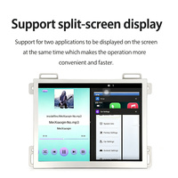 Autoradio Android 8,4 pouces pour Jeep, montage universel sur tableau de bord, lecteur multimédia de voiture, CarPlay sans fil, écran IPS capacitif, stéréo USB, garantie 1 an