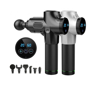 Masajeador muscular sin escobillas, pistola de masaje muscular con vibración de Bajo sonido de 30 velocidades, nuevo diseño, <span class=keywords><strong>2022</strong></span> - Product Image 1