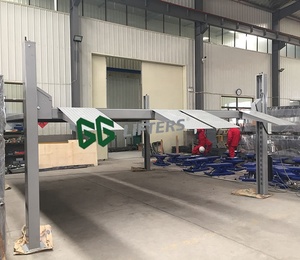 CE certificata intelligente doppio ampio 4 Post Car Lift 4.0 T in acciaio per parcheggio auto - Product Image 3