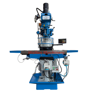 Phổ Turret Máy phay x6333 với 90 ° đầu xoay 45 ° nghiêng và 3.75kw 5HP động cơ trục chính cho đa kim loại làm việc - Product Image 1