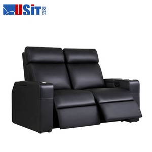 Muebles de teatro Usit, <span class=keywords><strong>película</strong></span> VIP para el hogar, asientos de silla de cuero genuino, sala de estar, Teatro eléctrico privado, cine, sofá, <span class=keywords><strong>película</strong></span> - Product Image 5