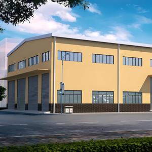 Grande surface ouverte pour l'utilisation de chariots élévateurs et la manutention efficace des marchandises – Entrepôt logistique en acier sur mesure - Product Image 3