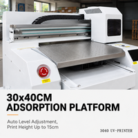Smart 3040 UV Flatbed Printer 30x40cm Microscopisch Formaat Digitaal Printstation
