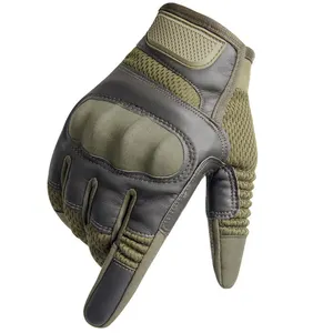 Vingerloze Zware Knokkelbescherming Outdoor Training Motorfiets Fietsen Tactische Handschoenen