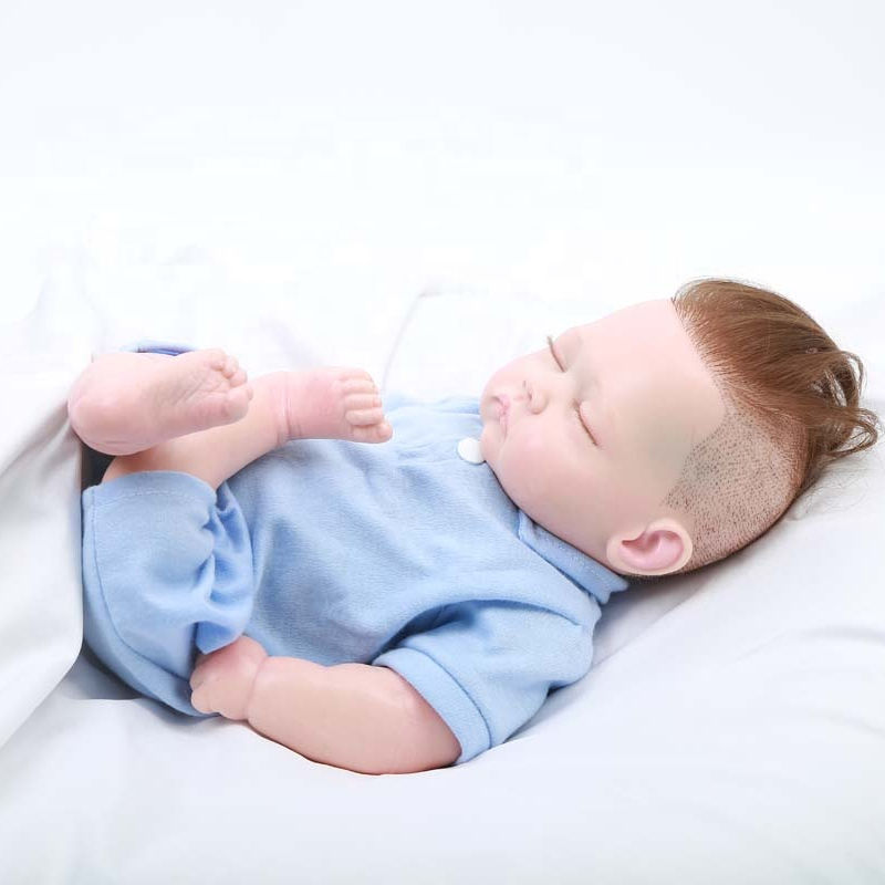 Boneka bayi laki-laki baru lahir Chucky Real Renacer Muecas Full Body Bebe  Reborn Completo De Silicone