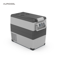 Alpicool CF55-LS Petite Capacité Refroidisseur Camping Extérieur Congélateur 12V AC DC Double Usage Réfrigérateur Compresseur Portable Voiture Réfrigérateur